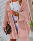 Pockets Knitted Cardigan for Women