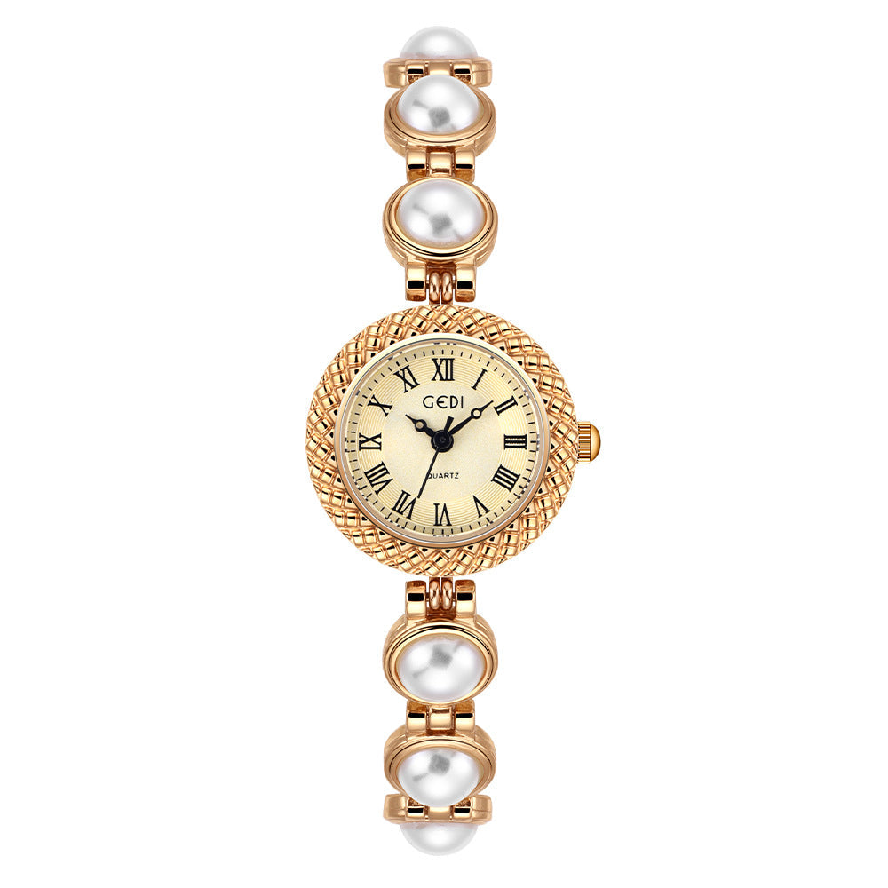 Gedi Rainbow Cat’s Eye Bracelet Watch