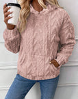Women's Pullover Hooded Loose Plush Sweatshirt