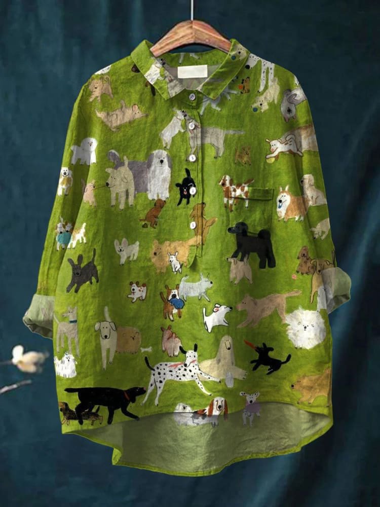 Bluey Graphic Tee with Dog Illustration