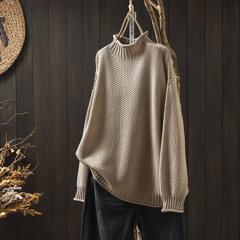 Warm Everyday Knitted Winter Sweater