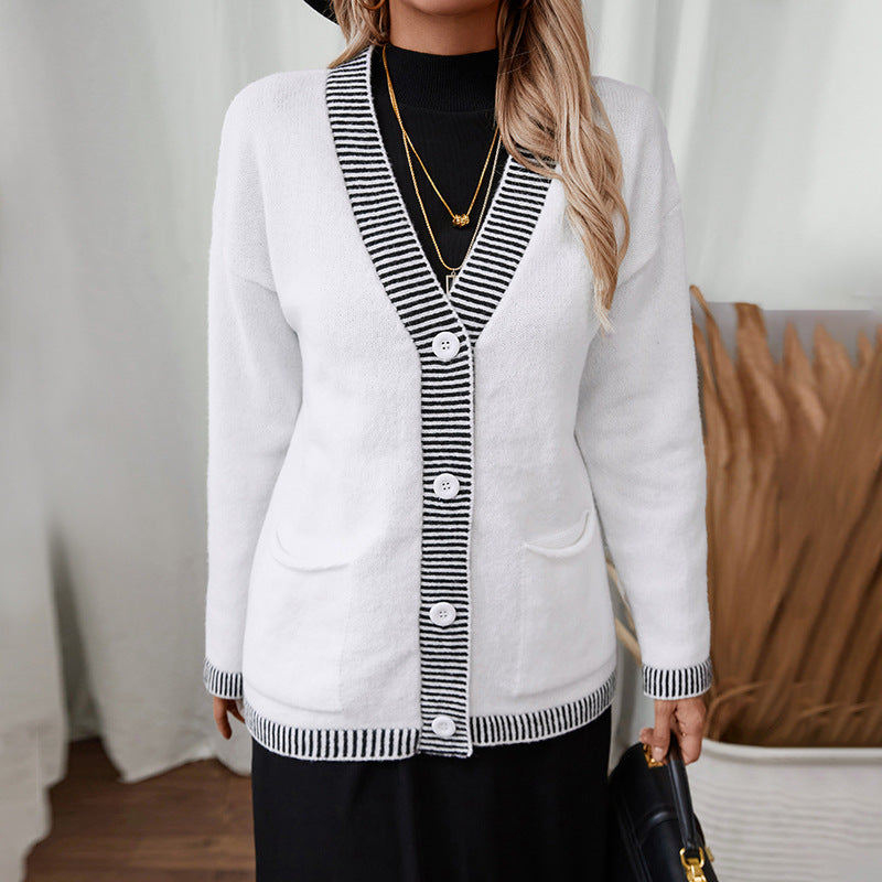 Womens Open Front Cardigan