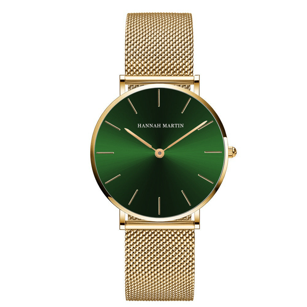 Ultra-Thin Mesh Band Women’s Watch