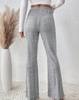 Stretch Flare Knit Trouser
