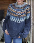 Sweater with Icelandic pattern