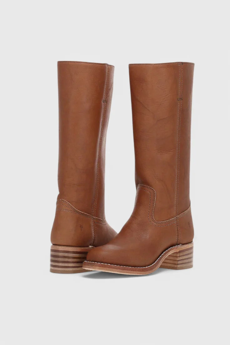 Pablo Knee High Boots | Classic Heeled Design for Women 0