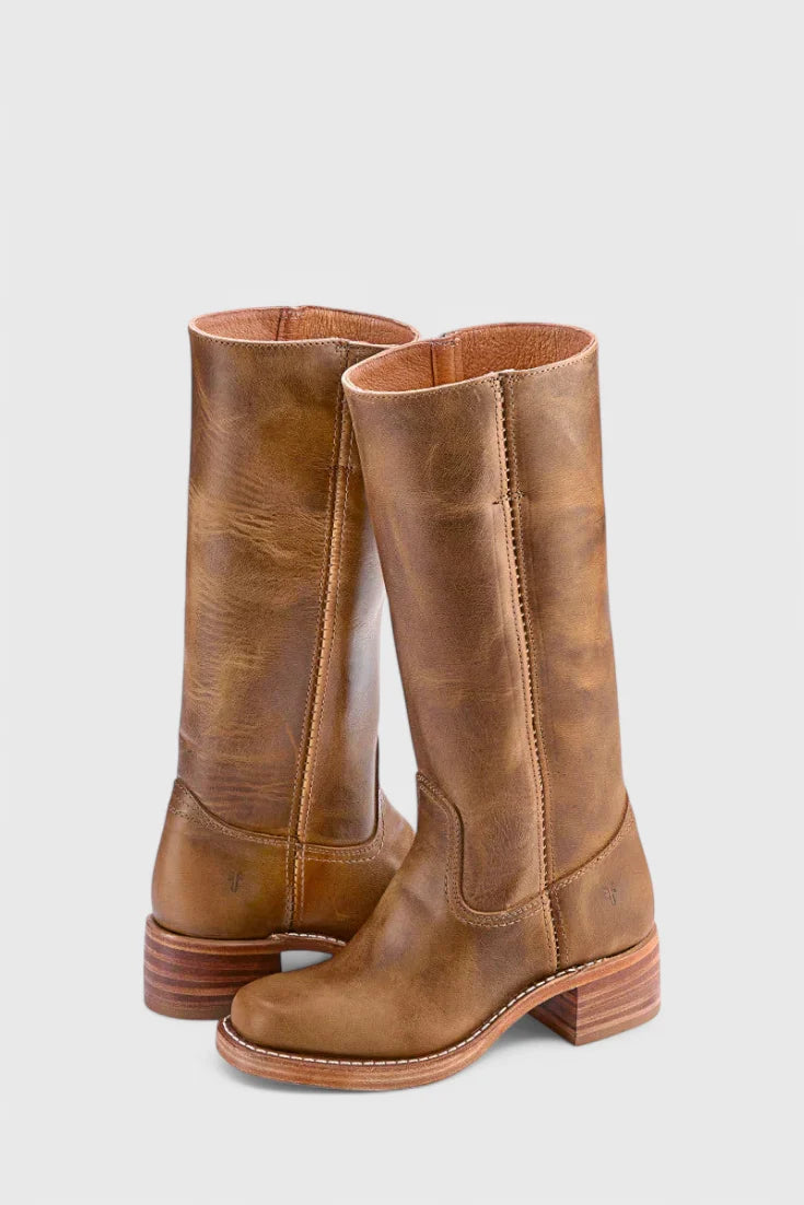 Pablo Knee High Boots | Classic Heeled Design for Women 6
