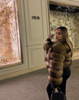 Long Sleeve Fur Jacket