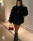 Long Sleeve Fur Jacket
