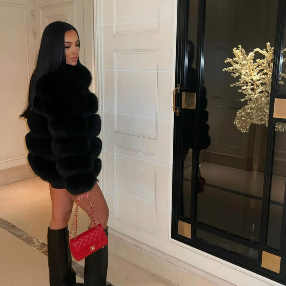 Long Sleeve Fur Jacket