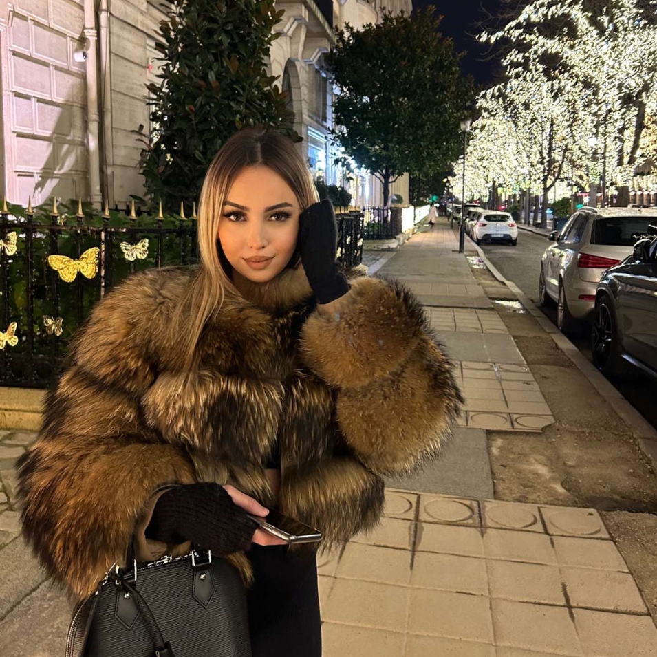 Long Sleeve Fur Jacket