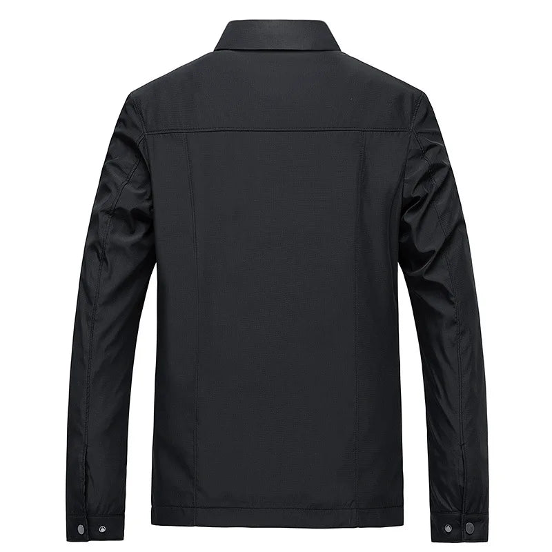 Jasper | Men’s Lightweight Weatherproof Jacket with Plaid Lining