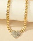 Heartfelt Elegance Necklace & Bracelet Set