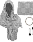 Premium Hooded Shawl Scarf Cowl