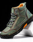 Casual Leather High Top Shoes