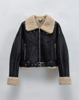 Oversized Hip-Hop Leather Jacket
