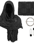 Premium Hooded Shawl Scarf Cowl