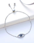 Elegant Eye Moissanite Bracelet