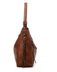 All-in-One Leather Bag with Stylish Design