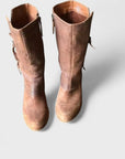 Stylish Vintage Mid-Calf Boots