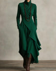 Sierra Maxi Dress | Elegant High Neck, Flowing Silhouette for Weddings and Summer Events 7