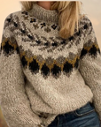 Trendy Round Neck Sweater Women