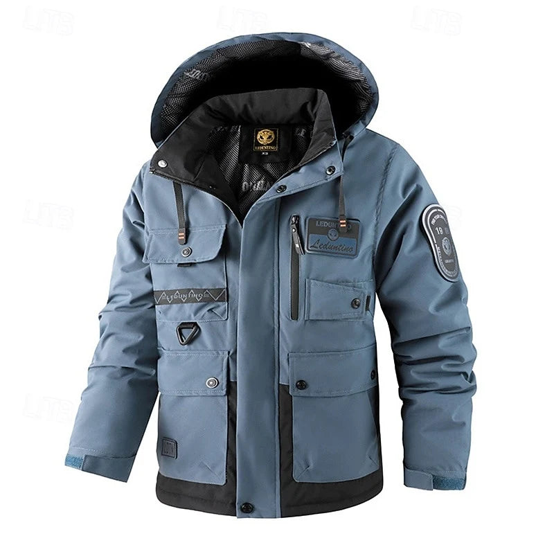 Xander Utility Jacket | All-Weather Hooded, Insulated for Men and Women 3