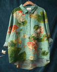 Whimsical Rosie Fish Drawing Graphic Tee Shirt