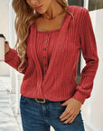 Two-Piece Knit Sweater
