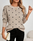 Women's Comfortable Round Neck Sweater