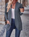 Chic Casual Ribbed Long-Sleeve Top