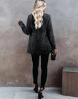 Elegant Mid-Length Coat with Pockets