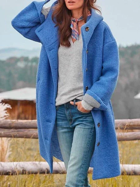 Elegant WoolKnit Jacket for Women