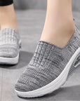 Comfy Air Breathable Slip-On Sneakers for Women
