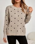 Women's Comfortable Round Neck Sweater