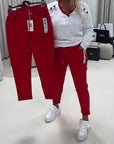 Fashion Stretch Drawstring Pants