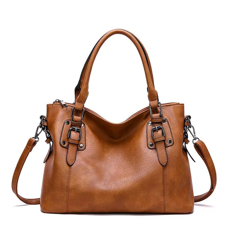 Classic Shoulder Bag with Minimal Design