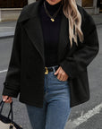 Stylish Double-Breasted Jacket with Button Details