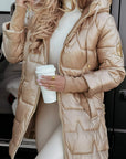 Cozy Padded Hooded Winter Coat