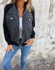 Modern Zip-Up Bomber Jacket