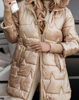 Cozy Padded Hooded Winter Coat