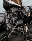 Cozy Padded Hooded Winter Coat
