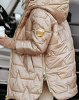 Cozy Padded Hooded Winter Coat