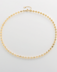 Gold Plated Disc Necklace