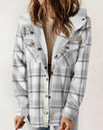 Cozy Plaid Fleece-Lined Jacket