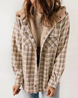 Cozy Plaid Fleece-Lined Jacket