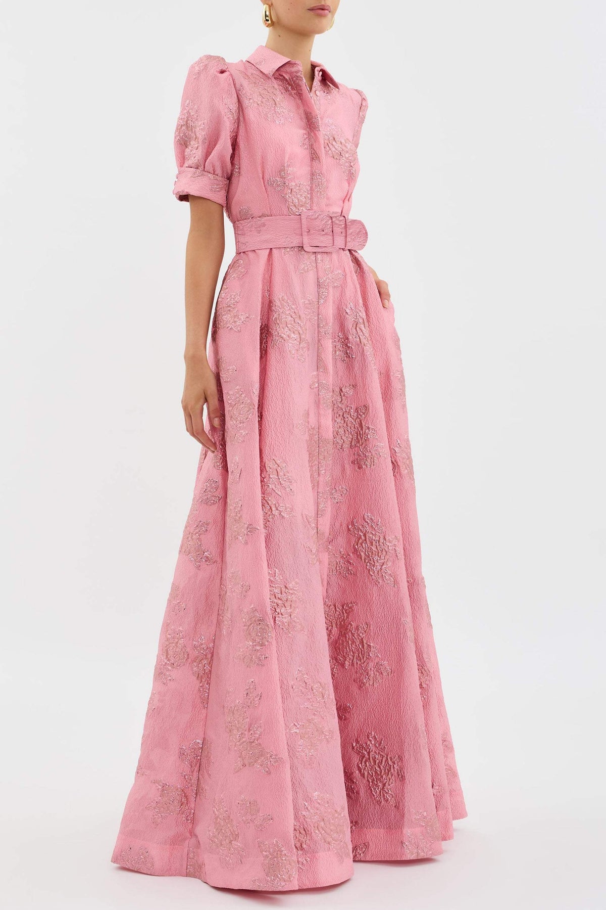 Vintage-Inspired Puff Sleeve Dress