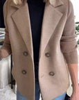 Chic Knit Sleeve Blazer