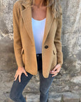 Minimalist Modern Edge Office Blazer