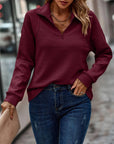 Comfy Relaxed Fit Knit Sweater